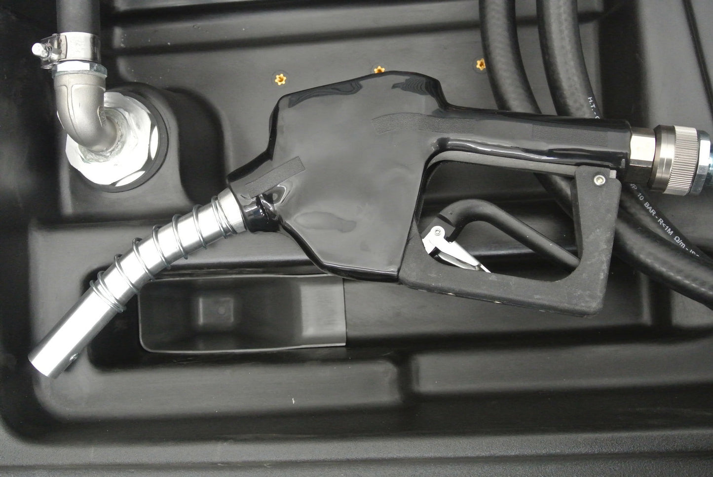 AM-Tank 116 Gallon GASOLINE transfer tank with 12v pump & auto nozzle