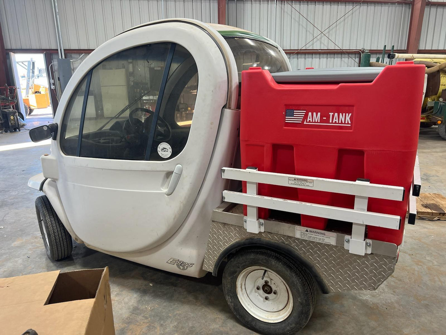 AM-Tank 116 Gallon GASOLINE transfer tank with 12v pump & auto nozzle