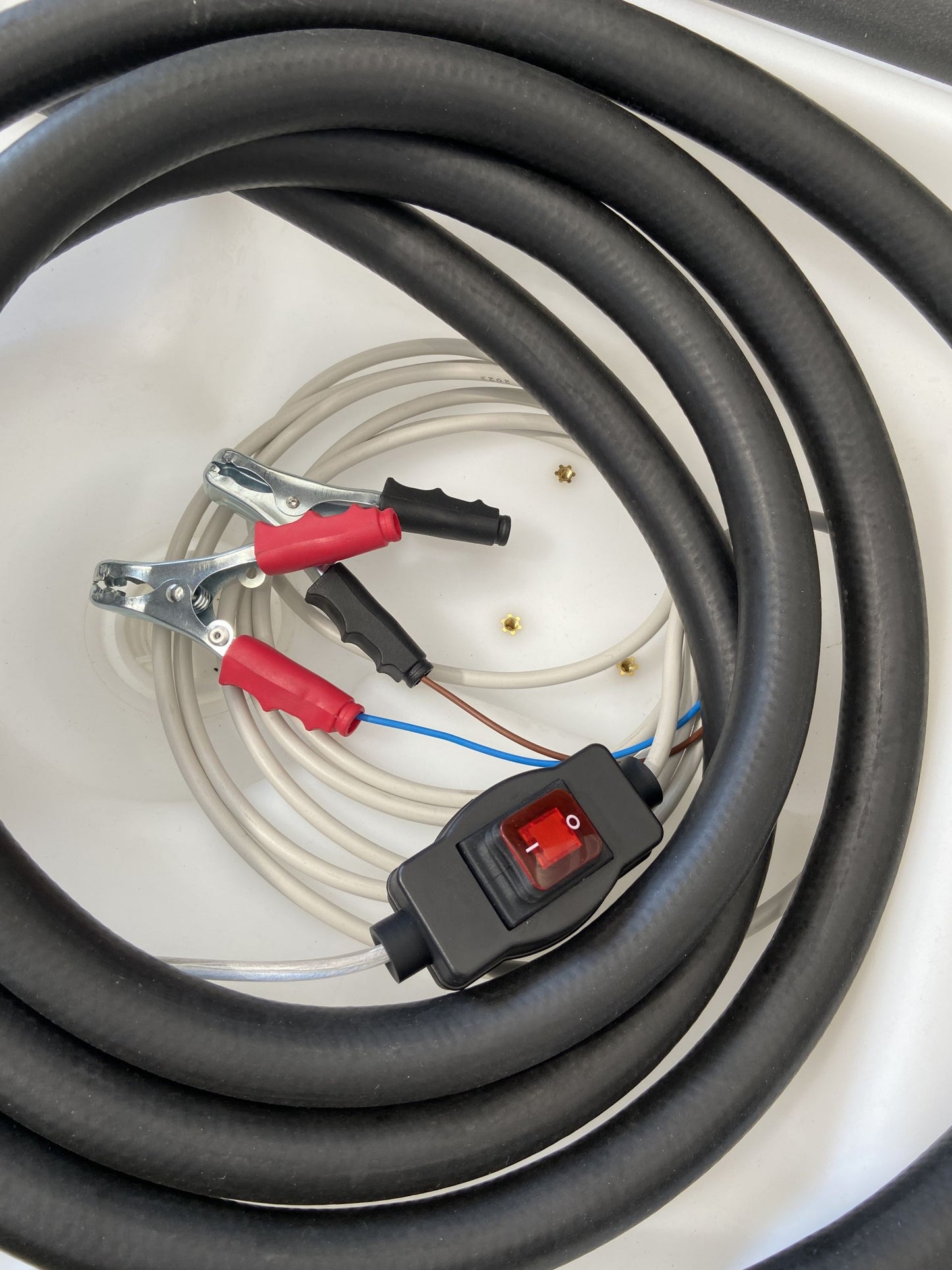 AM-Tank 40 Gallon DEF Transfer Tank w/ 12v Pump, Manual Nozzle