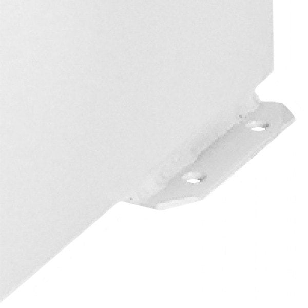 JOBOX 96 Gallon White Rectangular Steel Liquid Transfer Tank for Trucks