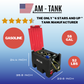 AM-Tank 58 Gallon GASOLINE transfer tank with 12v pump & auto nozzle