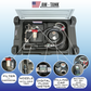 AM-Tank PREMIUM 116 Gallon Diesel transfer tank with 12v pump, meter, nozzle, battery pack