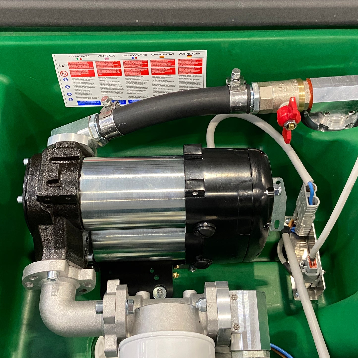 AM-Tank 236 + 26 gallon Diesel & DEF transfer tank w/ 20 GPM 12V Pump, Filter