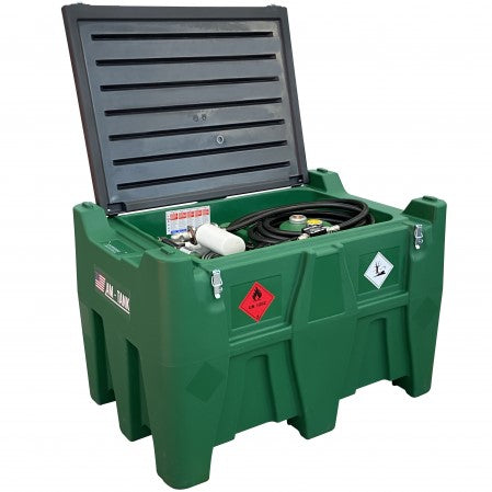 AM-Tank 116 Gallon "PLUS Edition" Diesel tank with 12v pump, meter, auto nozzle, filter