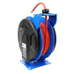 Macnaught M3 Heavy Duty Slow Retraction with cover Air Water Hose Reel 3/8” x 50 ft – PN# M3D-SSAW3850-H