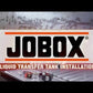 JOBOX 485000 50 Gallon Square Steel Liquid Transfer Tank