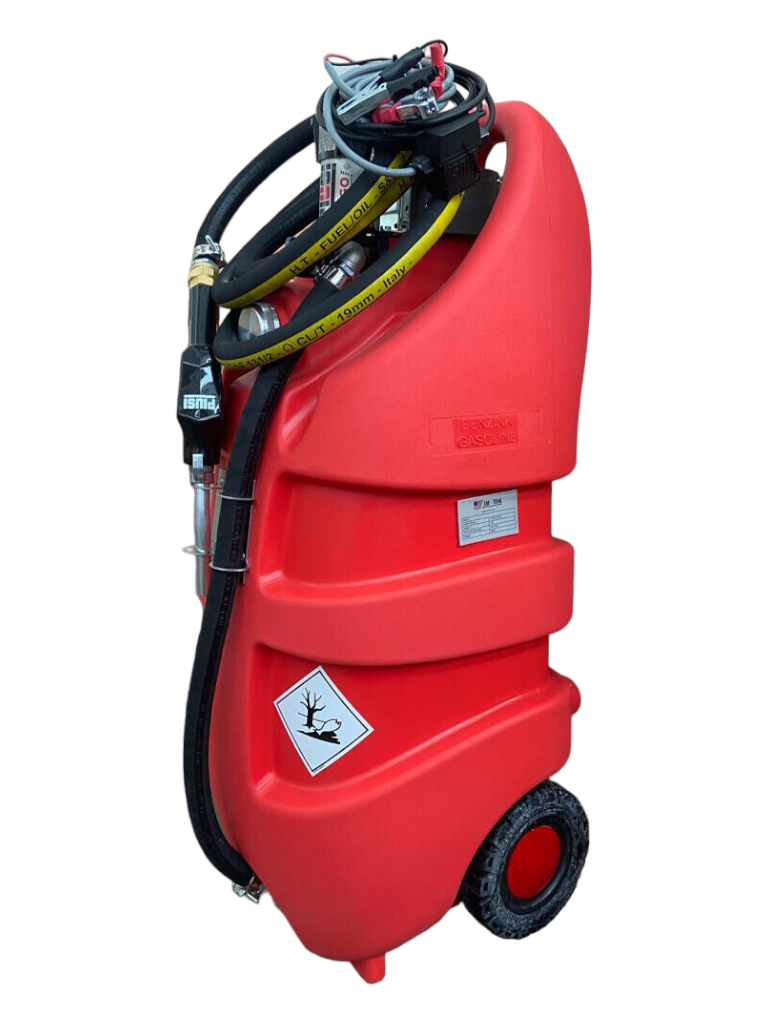 AM-Tank 29gal Gas & Diesel transfer caddy with 12V pump & auto nozzle AM-Tank 29gal Gas & Diesel transfer caddy with 12V pump & auto nozzle