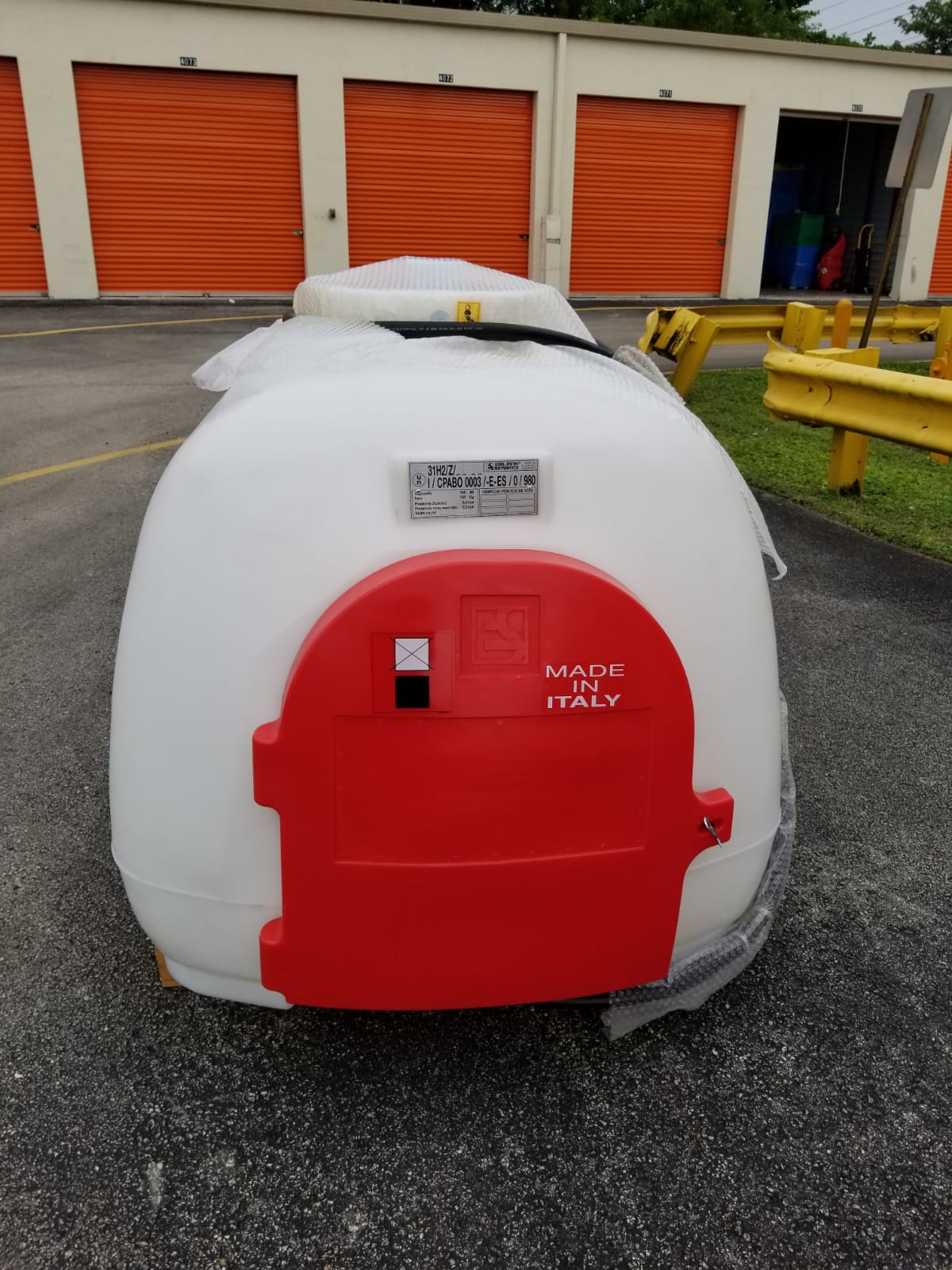 AM-Tank 253 Gallon Hippo Diesel Transfer Tank & Pump w/ Automatic Nozzle