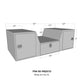 Brute Goose Neck Tailgate Tool Box 80-RB257D