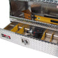 Brute 48" High Side Tool Box with Drawer Diamond Tread Polished Aluminum 80-TBS200-48-BD