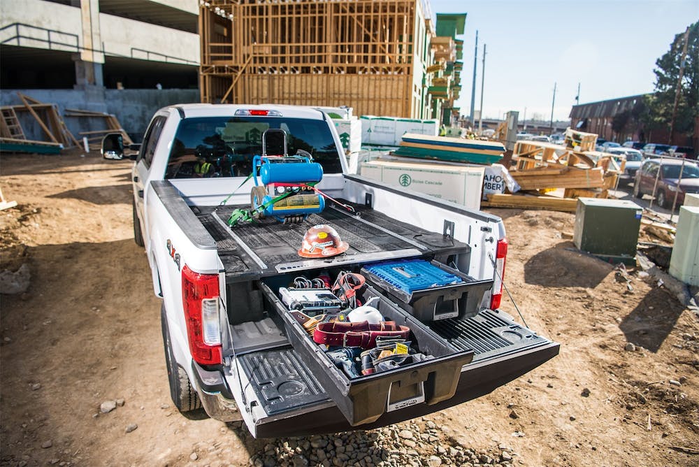 DECKED DF4 64.54" Two Drawer Storage System for A Full Size Pick Up Truck