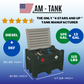 AM-TANK 105 + 13 Diesel & DEF Transfer Tank Combo w/ 12V Pump with Automatic Nozzle