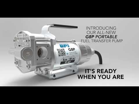 GPI 8 GPM 12V Fuel Transfer Pump