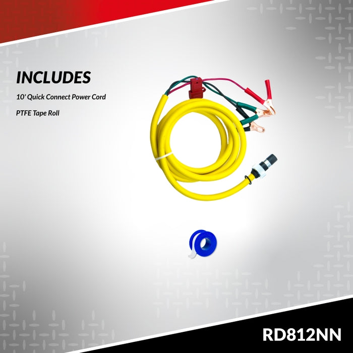 Fill-Rite RD812NN Portable 8GPM 12V Fuel Transfer Pump