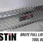 Brute 71" Full Lid Crossover Toolbox Polished Aluminum Diamond Tread 80-RB127FL